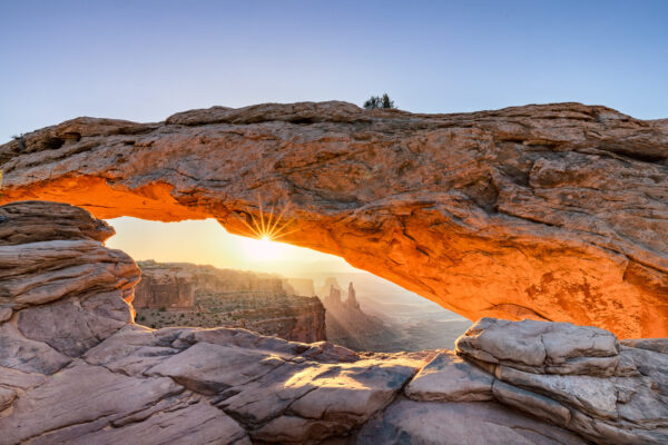 Washer Woman and Mesa Arches